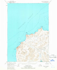 Kodiak D-6 1951 topographic map thumbnail