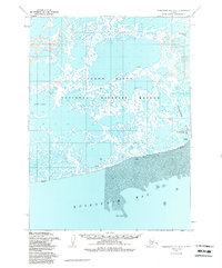 Kuskokwim Bay D-4 1954 topographic map thumbnail