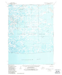 Kuskokwim Bay D-5 1954 topographic map thumbnail