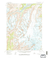 Lake Clark A-1 1958 topographic map thumbnail