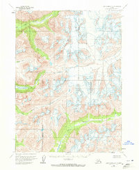 Lake Clark A-2 1958 topographic map thumbnail