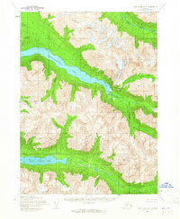 Lake Clark A-3 topographic map thumbnail