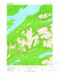 Lake Clark A-4 topographic map thumbnail