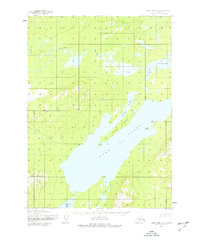 Lake Clark A-5 1954 topographic map thumbnail