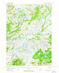 Lake Clark A-8 topographic map thumbnail