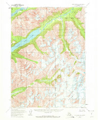 Lake Clark B-2 1958 topographic map thumbnail