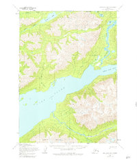 Lake Clark B-3 1954 topographic map thumbnail
