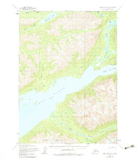 Lake Clark B-3 1954 topographic map thumbnail
