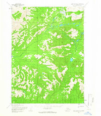 Lake Clark B-5 1954 topographic map thumbnail