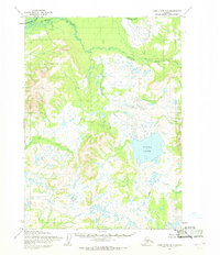 Lake Clark B-7 topographic map thumbnail