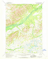 Lake Clark B-8 topographic map thumbnail