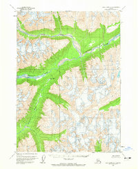 Lake Clark C-1 1958 topographic map thumbnail