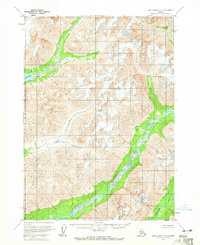 Lake Clark C-2 1958 topographic map thumbnail