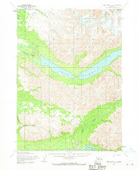Lake Clark C-3 1954 topographic map thumbnail