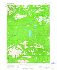 Lake Clark C-4 1954 topographic map thumbnail