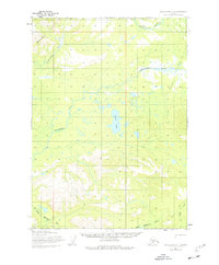 Lake Clark C-4 1954 topographic map thumbnail
