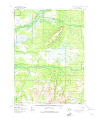 Lake Clark C-6 1954 topographic map thumbnail