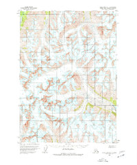 Lake Clark D-1 1958 topographic map thumbnail