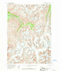 Lake Clark D-2 1958 topographic map thumbnail