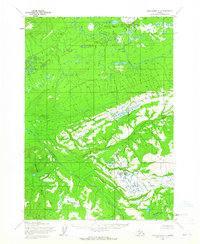 Lake Clark D-4 1954 topographic map thumbnail