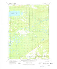 Lake Clark D-5 1954 topographic map thumbnail