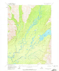 Lime Hills A-3 1954 topographic map thumbnail