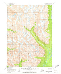 Lime Hills B-3 1954 topographic map thumbnail