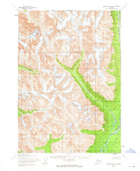 Lime Hills B-3 1954 topographic map thumbnail