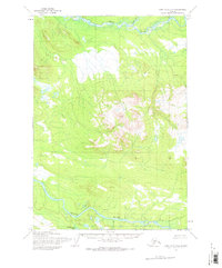 Lime Hills B-6 1954 topographic map thumbnail