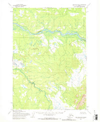 Lime Hills B-8 1954 topographic map thumbnail