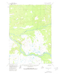 Lime Hills C-7 1954 topographic map thumbnail