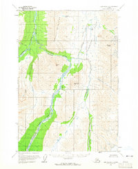 Lime Hills D-1 1958 topographic map thumbnail