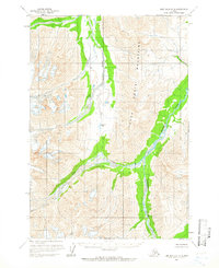 Lime Hills D-2 1958 topographic map thumbnail