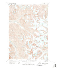 Lime Hills D-3 1958 topographic map thumbnail