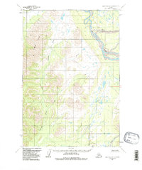 Lime Hills D-5 1954 topographic map thumbnail