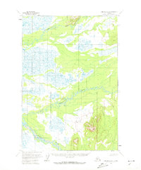 Lime Hills D-8 1954 topographic map thumbnail