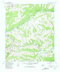 Livengood A-1 1952 topographic map thumbnail