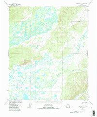 Livengood A-4 1951 topographic map thumbnail