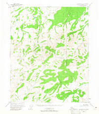 Livengood D-2 1952 topographic map thumbnail