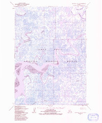 Marshall A-8 1954 topographic map thumbnail