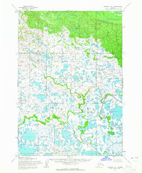 Marshall B-1 1954 topographic map thumbnail