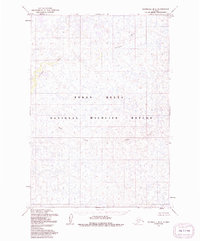 Marshall B-3 1954 topographic map thumbnail