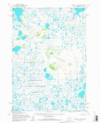 Marshall B-6 1953 topographic map preview