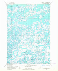 Marshall B-8 1953 topographic map thumbnail