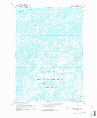 Marshall B-8 1953 topographic map thumbnail