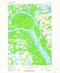 Marshall D-1 1952 topographic map thumbnail
