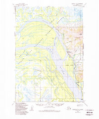 Marshall D-1 1952 topographic map thumbnail