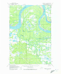 Marshall D-2 1952 topographic map thumbnail