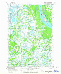Marshall D-4 1952 topographic map preview