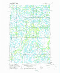 Marshall D-6 1952 topographic map thumbnail